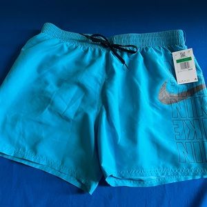 Nike swimming trunks men’s size XL blue, and black